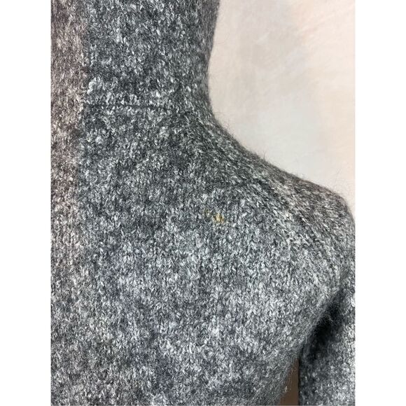Y2K Gray Mohair & Angora Wool Blend Sweater - Picture 10 of 10